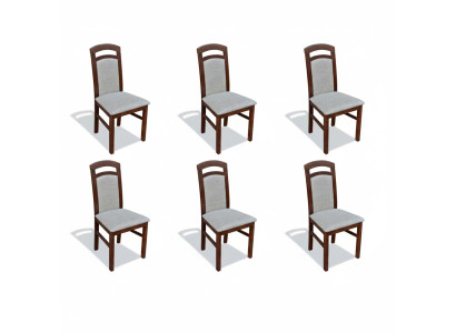 Ensemble complet de salon en groupe 6 pièces nouveau ensemble de chaises de salle à manger chaises de suite Lehn