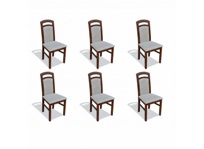 Ensemble complet de salon en groupe 6 pièces nouveau ensemble de chaises de salle à manger chaises de suite Lehn
