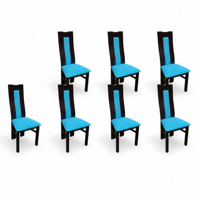 Suite complète de salon 6 pièces set de chaises de salle à manger neuves avec fauteuils inclinables.