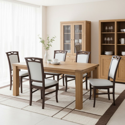 Chaises Rembourrage Hôtel Textile Chaise Ensemble Groupe Chaises Suite 6x Groupes Fauteuil