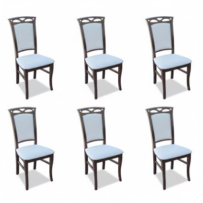 Chaises Rembourrage Hôtel Textile Chaise Ensemble Groupe Chaises Suite 6x Groupes Fauteuil