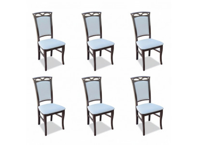 Chaises Rembourrage Hôtel Textile Chaise Ensemble Groupe Chaises Suite 6x Groupes Fauteuil