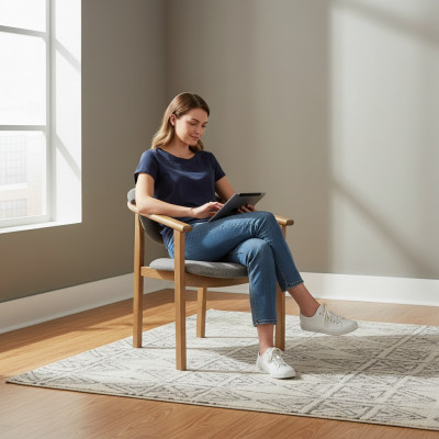 Ensemble de suite de siège de rembourrage de siège pour salon Design salle à manger Chaise Groupe de 8 chaises