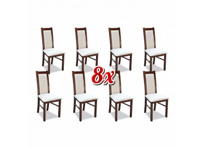Ensemble complet de salon de groupe 8 pièces nouvel ensemble de chaises de salle à manger, suite de chaises Lehn