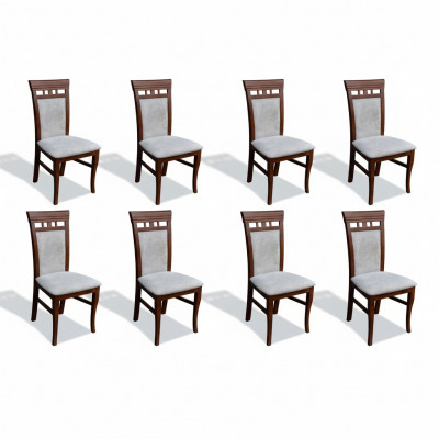 Salle à manger complète avec groupe de sièges, ensemble de chaises design, chaises 8x, suite de groupes neuve.