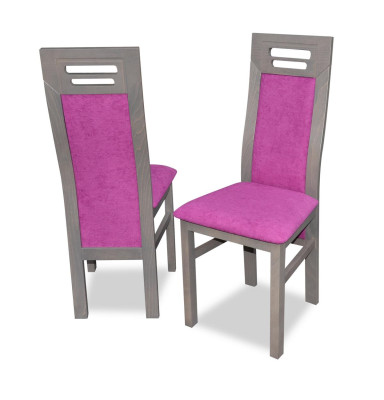 Groupe de chaises complet et ensemble de salle à manger avec 6 chaises inclinables.
