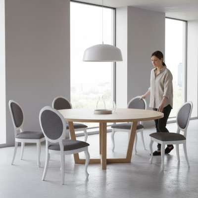 Ensemble de chaises pour salle à manger Suite Lehn Chaises Groupe complet Salon 6 pièces neuf
