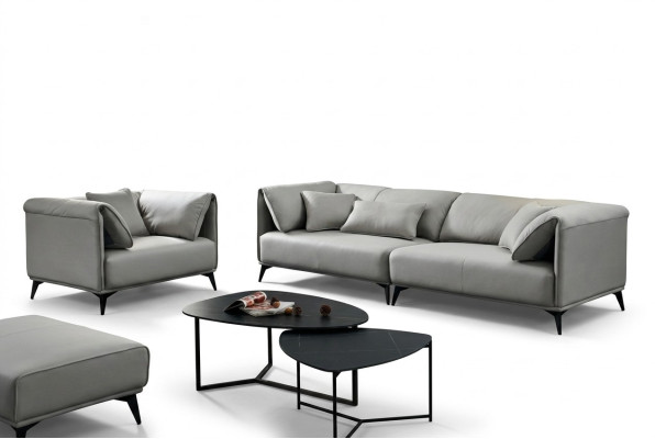 Canapé design italien, ensemble de canapés 4+1 places, canapé, mobilier rembourré