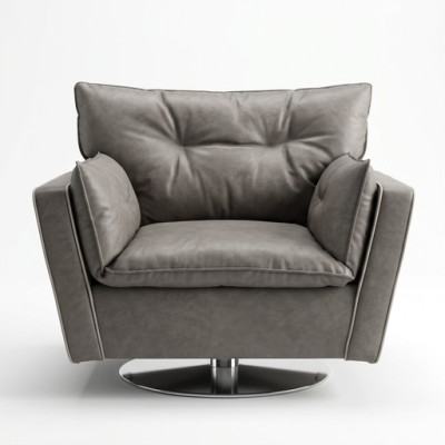Fauteuil 1 place Lounge Club Mobilier Canapé TV Tapisserie Nouveau meuble
