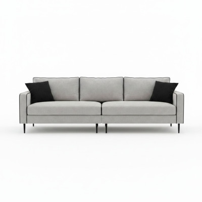 Canapé design 4 places Canapés Upholstery Textile Salon Suite Meubles