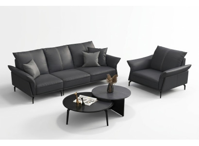Fauteuil relax en tissu Fauteuil lounge de luxe Fauteuil club TV Revêtement de siège Conception de canapé