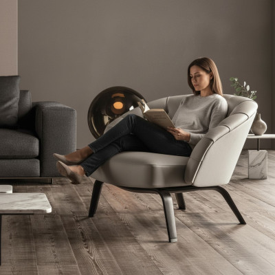 Canapé une place Canapé TV Rembourrage Meuble neuf Fauteuil Une place Salon