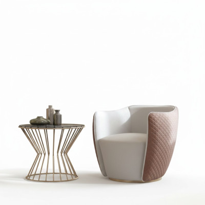 Fauteuil moderne en tissu soit le design canapé rembourré canapé fauteuil téléviseur 1 place