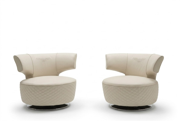 Fauteuil Conception Canapé Sofa Siège en Cuir Salon Club Tapisserie Luxe Oreilles