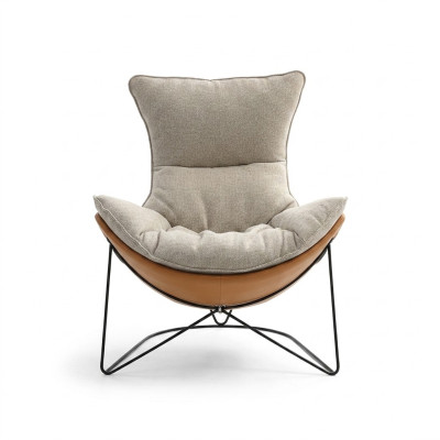 Tissu pour canapé rembourré design accoudoir moderne swivel canapé relax fauteuil nouveau
