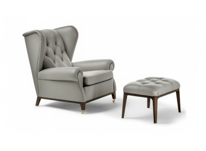 Suite Moderne TV Relax 2 pièces. Fauteuil repose-pieds Côté