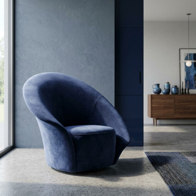 Club de télévision de luxe Rembourrage du fauteuil 2 places Conception canapé Relax Tissu