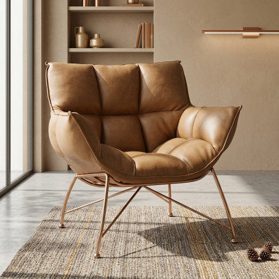 Rembourrage Luxe Siège Fauteuil Relax Design Canapé Sofa Cuir Salon