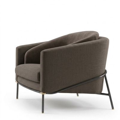 Fauteuil design moderne pour salon, canapé une place, canapé club de salon.