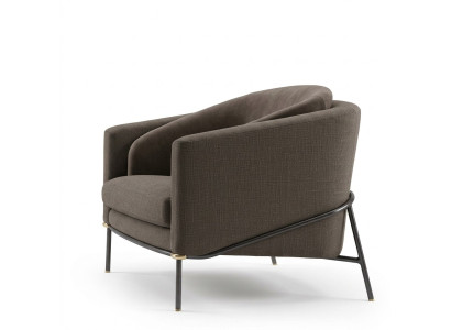 Fauteuil design moderne pour salon, canapé une place, canapé club de salon.