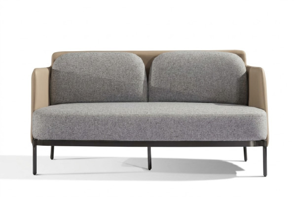 Style Classique Canapé 2 places Meubles Canapés Rembourrés Tissu Sofas Sofas Luxe Moderne
