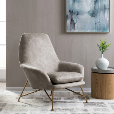 Salon Lounge Club Détendre Canapé Beige Design Mobilier Salle à manger Fauteuil