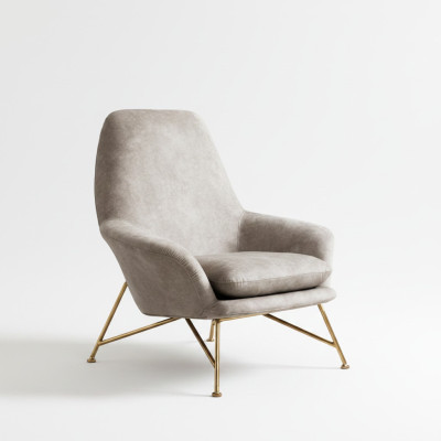 Salon Lounge Club Détendre Canapé Beige Design Mobilier Salle à manger Fauteuil
