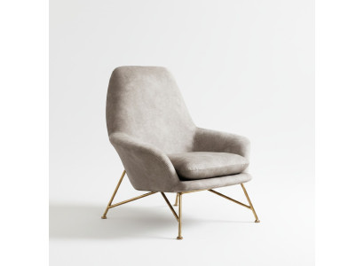 Salon Lounge Club Détendre Canapé Beige Design Mobilier Salle à manger Fauteuil