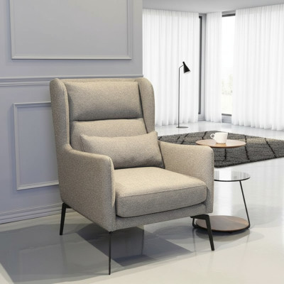 Fauteuil Chaise Rembourrage Télévision Cuir Textile Bois Tissu Design Salon Club Détente