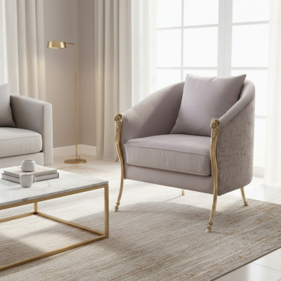 Fauteuil Design Chaise Rembourrage Relex Salon TV Salon 1 Place