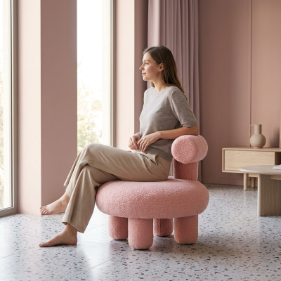 Conception de chaise de poney pour salon Chambre Chaise de poney pour enfants moderne Chaise pour enfants