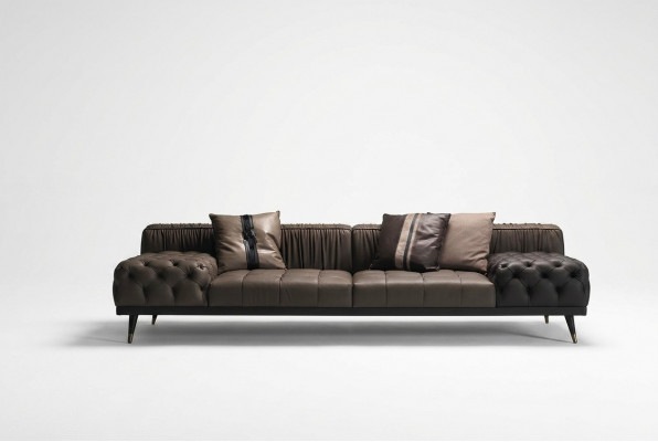 Sofa du salon Canapé Rembourrage neuf Canapés quatre places neufs Canapé design quatre places