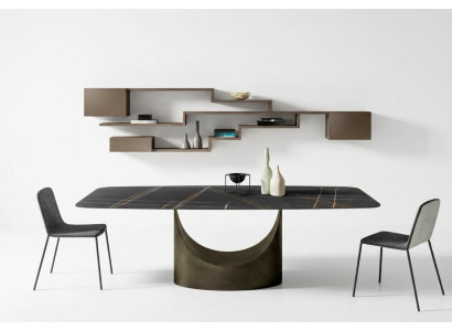 Table de salle à manger moderne Tables Salle à manger Mobilier de luxe en design de pierre Cuisine neuve