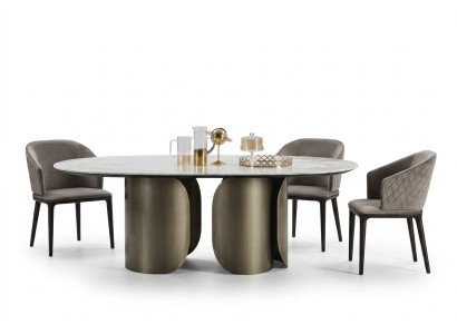 Tables Pierre Cuisine Moderne Table Salle à manger Table de salle à manger Mobilier de luxe Conception nouvelle