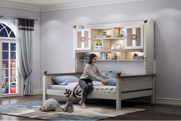 Chambre d'enfants Lit Enfants Lits Chambre Design Lit simple Ameublement neuf