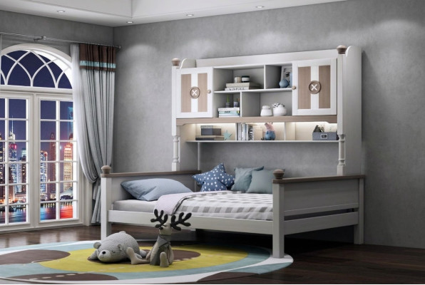 Chambre d'enfants Lit Enfants Lits Chambre Design Lit simple Ameublement neuf