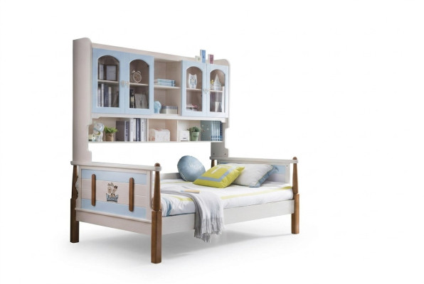 Lit d'enfants Lit superposé Lit mezzanine Lit de jeu Chambre d'enfants Lit superposé Lit superposé double