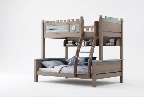 Lit superposé Lit mezzanine Lit pour enfants Lits superposés Bois de pin Chambre d'enfant Lit neuf