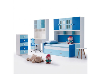 Chambre de jeunesse et d'enfants Design Table Lit Commode Ensemble nouveau