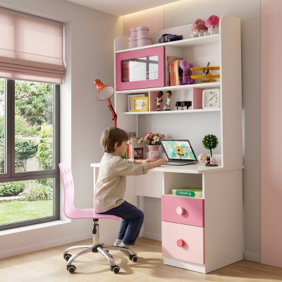 Meubles pour chambre de jeunes, étagères pour enfants, étagère de filles, armoire, bureau