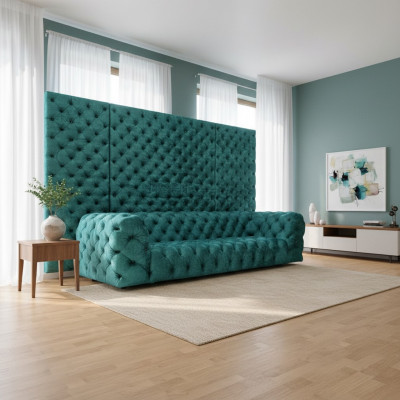 Chesterfield Meubles italiens Canapé 4 places Design de luxe Canapé Luxe neuf