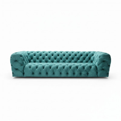 Chesterfield Meubles italiens Canapé 4 places Design de luxe Canapé Luxe neuf