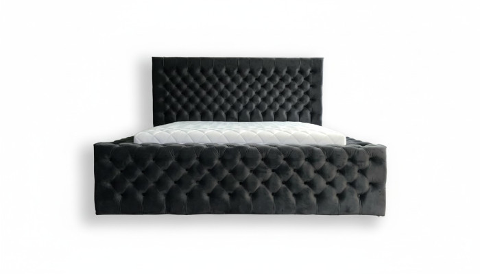 Chesterfield Betten modernes Hotelbett Doppelbett neu Modernes Kingsize-Bett