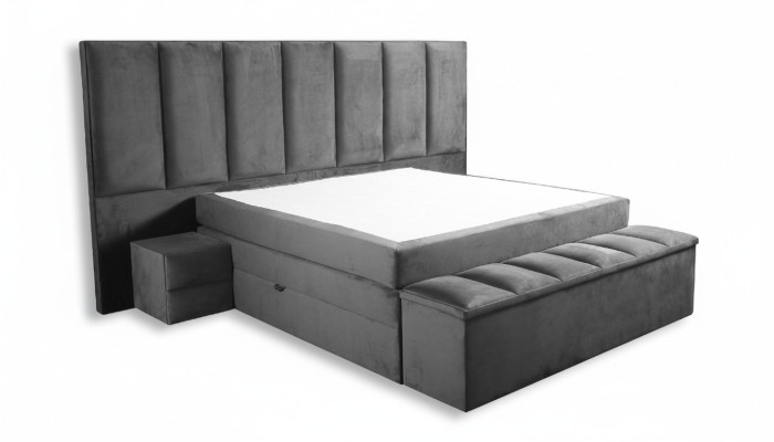 Boîte de conception de literie textile de matelas d'hôtel de printemps, lit double