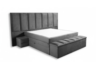 Boîte de conception de literie textile de matelas d'hôtel de printemps, lit double