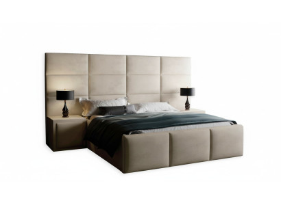 Lit de design Boxspring Lits Matrimonial Matelas Chambre de sommeil de luxe Hôtel
