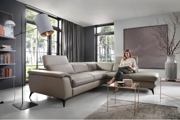 Paysage vivant Design Canapé d'angle Tissu Velours nouveaux Canapés Canapé d'angle Canapé Canapé Rembourrage