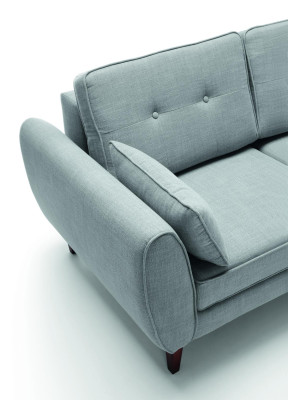 Sofa Design 1x Canapé 3 places avec fonction lit nouveaux canapés de luxe modernes