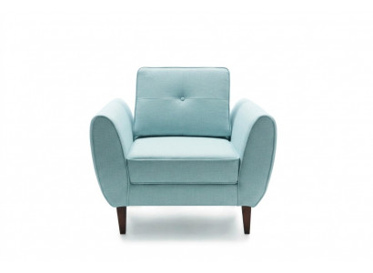 Conception Chesterfield Tissu Canapé Fauteuil 1 Place Canapés Rembourrés Salon Club