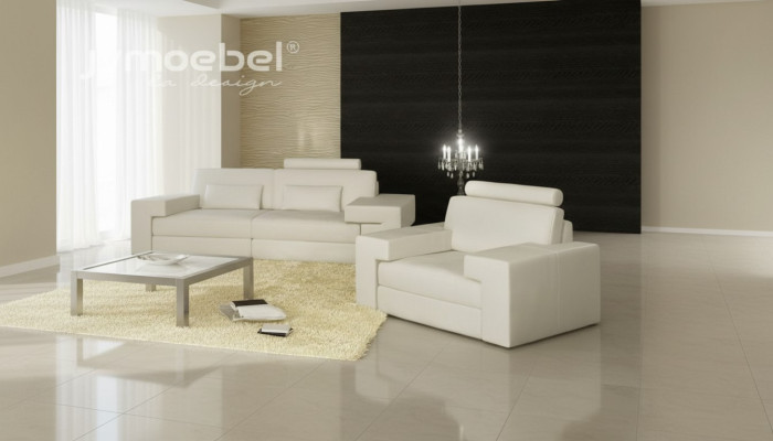 Fauteuil 1 place Salon Club Meubles Canapé 1 place Canapé TV Tissu d'ameublement neuf